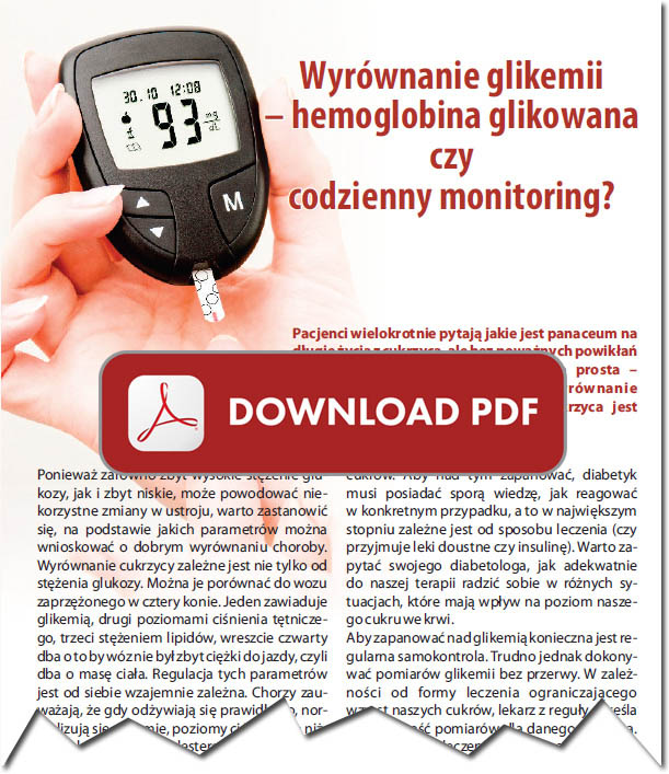 Wyrwnanie glikemii - hemoglobina glikowana czy codzienny monitoring?